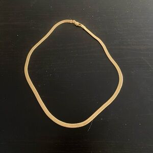 Herringbone Gold Filled Necklace